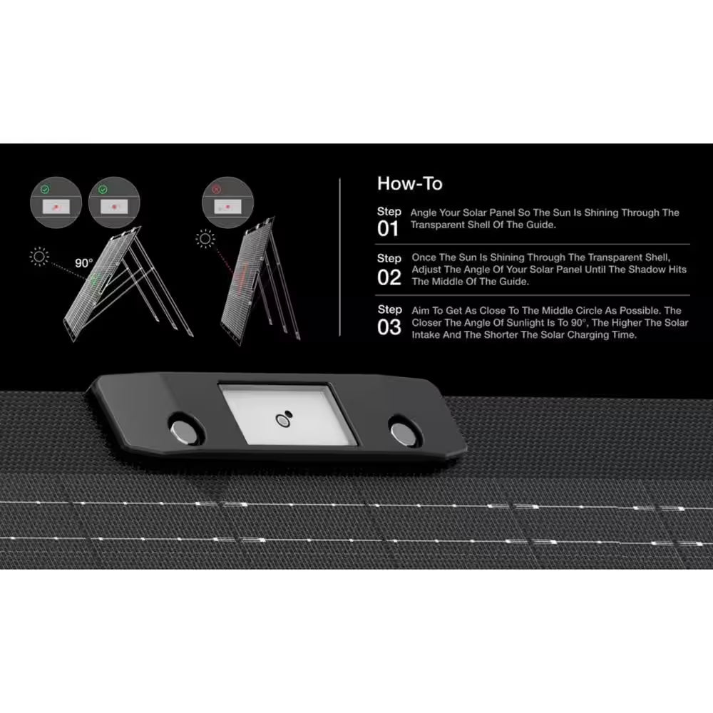 Ecoflow Nextgen 220-Watt Portable Monocrystalline Solar Panel