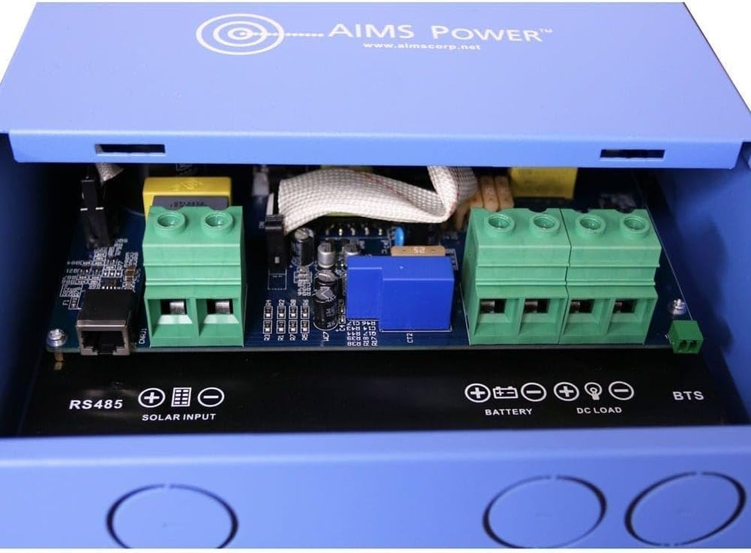 Aims Power SCC100AMPPT 100 Amp MPPT Solar Charge Controller, 12, 24, 36 and 48 Volt Solar Systems