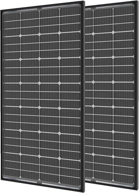 Bifacial 400 Watt Monocrystalline Solar Panel 12V 10BB (2 PCS 200 Watt)