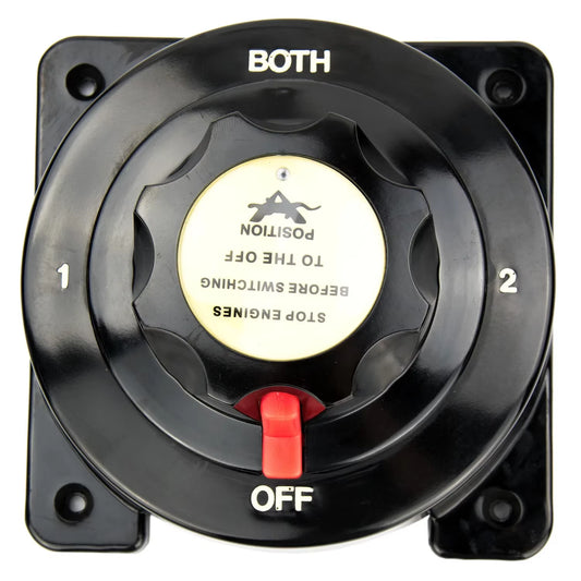 Marine Battery Dual Battery Selector and Disconnect Switch