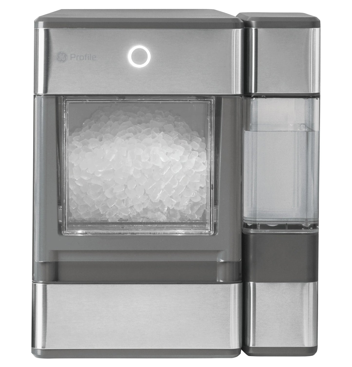 GE Profile™ Opal™ Nugget Ice Maker + Side Tank, Countertop Icemaker, Stainless Steel, 24Lbs Daily Ice Production