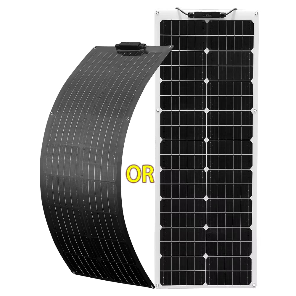 Flexible Solar Panel 50 Watt 12 Volt Monocrystalline 