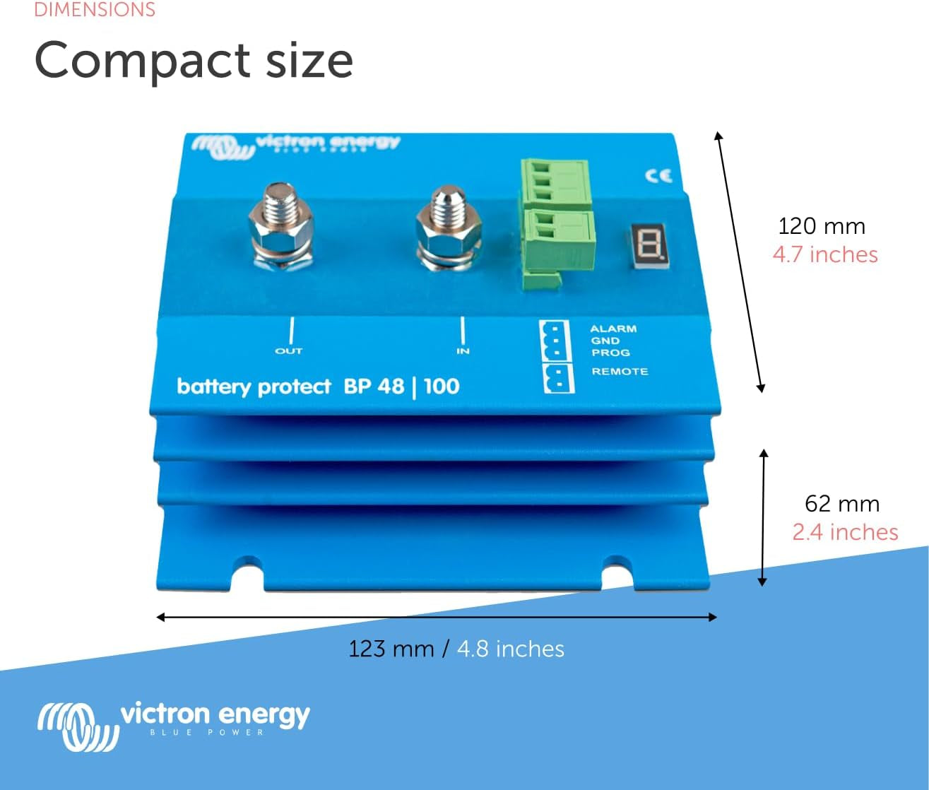 Victron Energy Batteryprotect 48-Volt 100 Amp