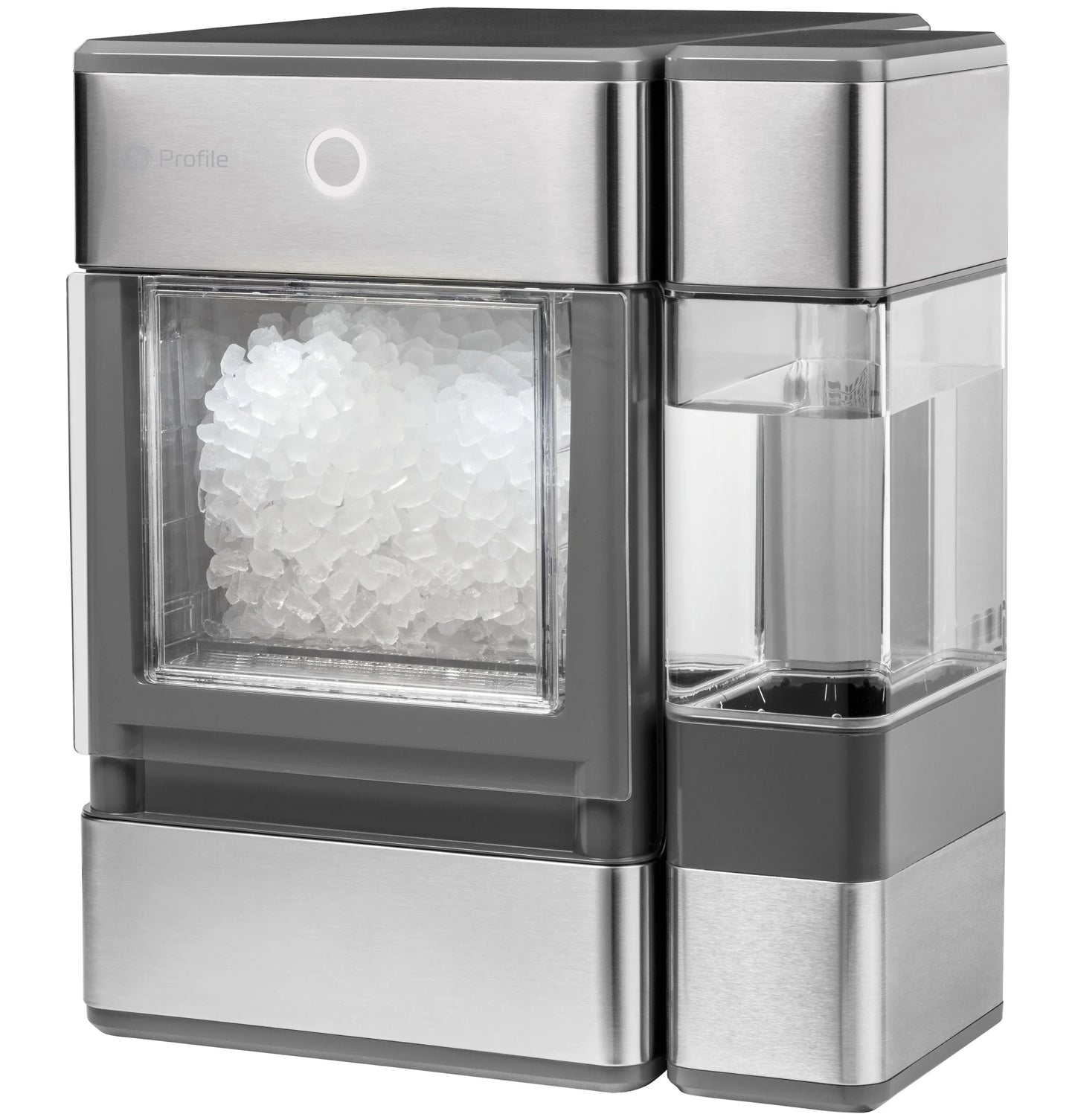 GE Profile™ Opal™ Nugget Ice Maker + Side Tank, Countertop Icemaker, Stainless Steel, 24Lbs Daily Ice Production