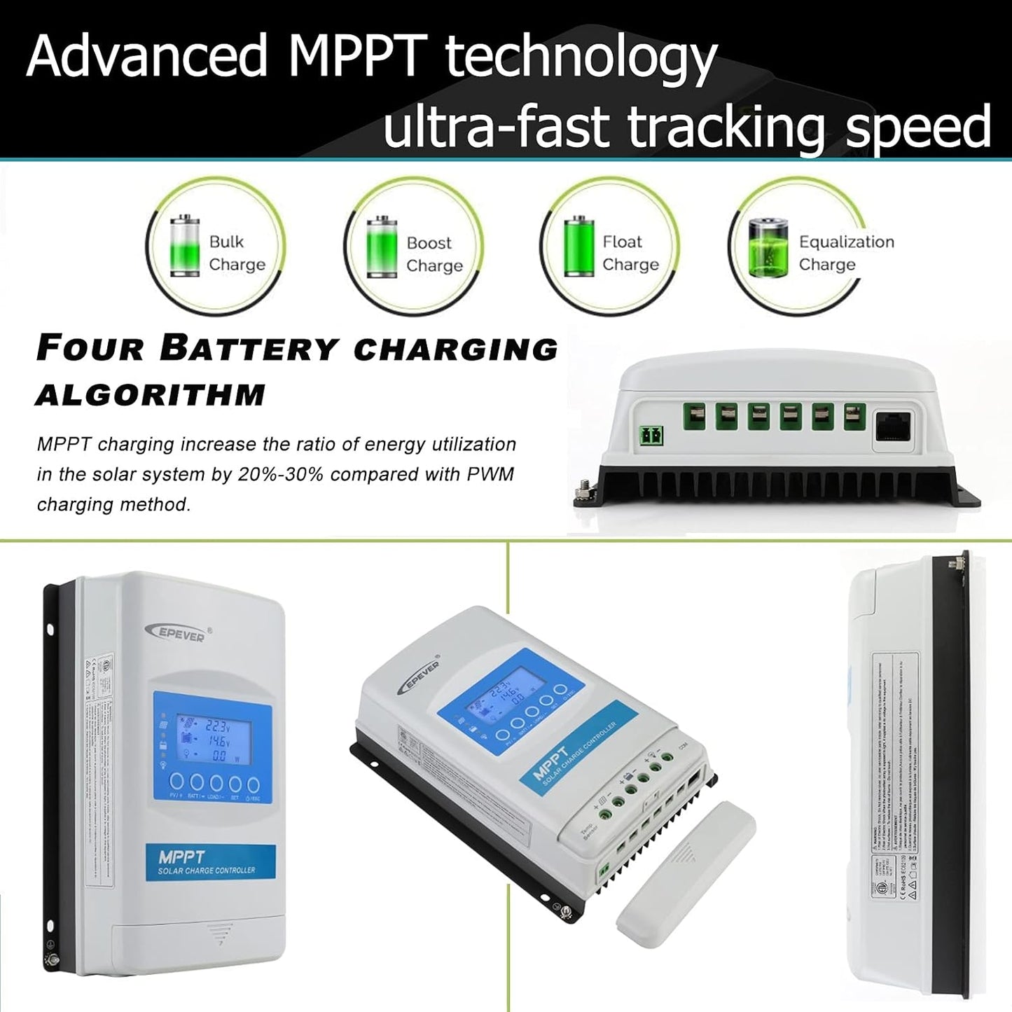 EPEVER MPPT Charge Controller 20A