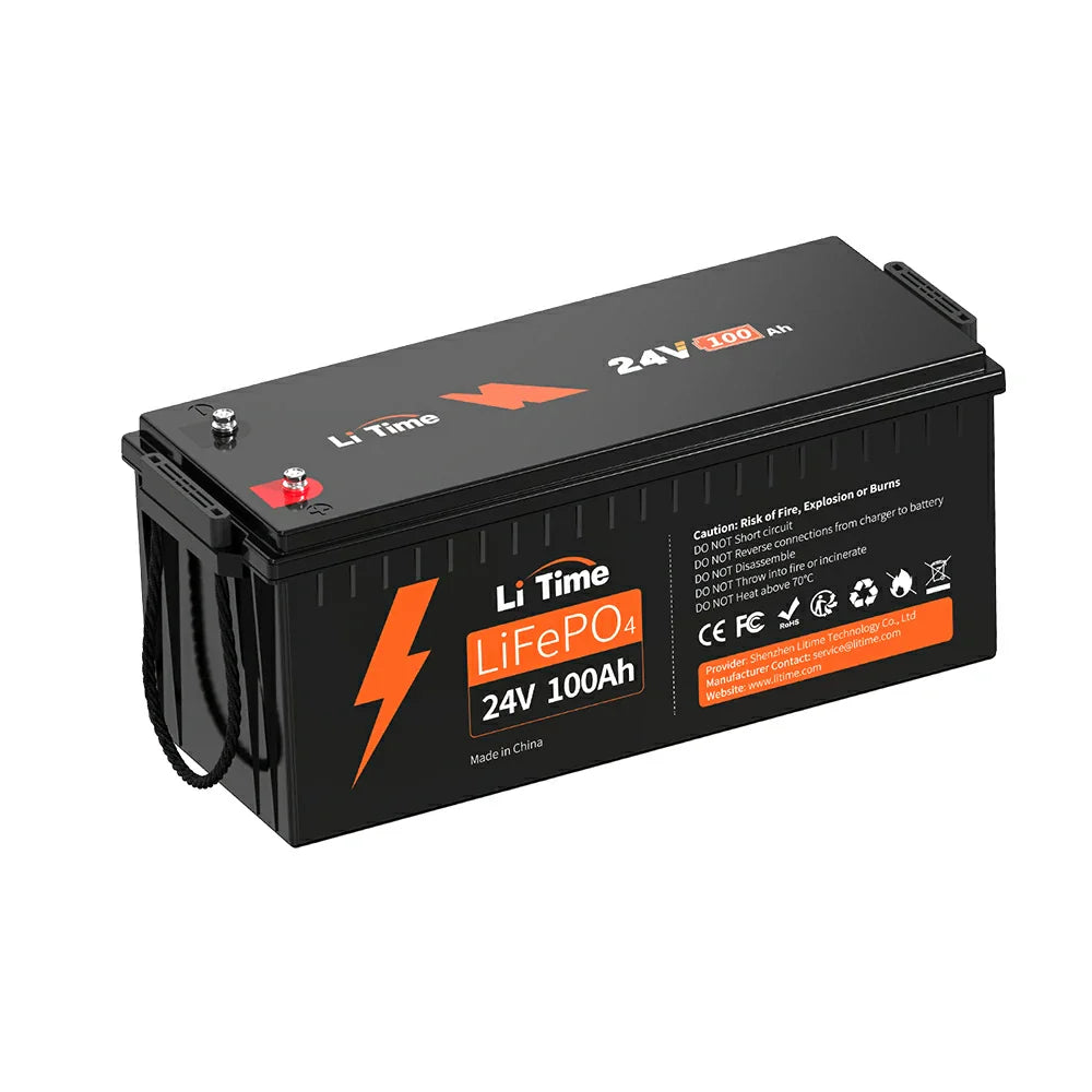 24V 100Ah Lithium Battery 