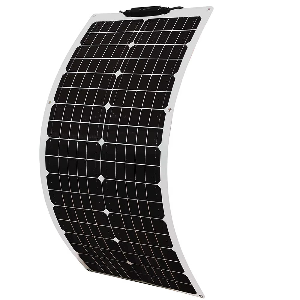 Flexible Solar Panel 50 Watt 12 Volt Monocrystalline 